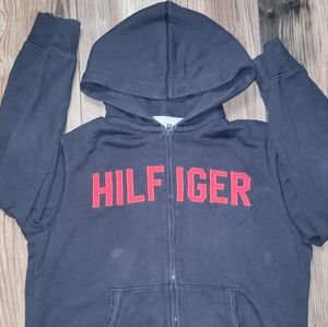 Tommy Hilfiger mens long sleeve zip down hood